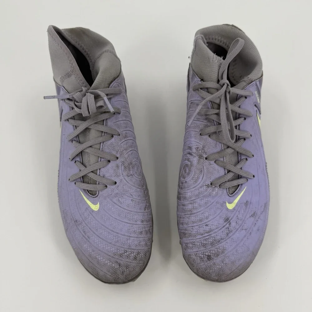 Nike Phantom GT2 Academy FG MG Soccer Cleats Purple Volt Womens US 7